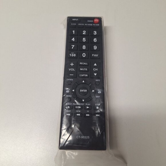 CT-90325 Universal Remote Original Toshiba TV OEM Replacement DVD New - Picture 5 of 5